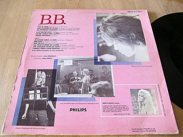 Brigitte Bardot : B.B. (LP, Album, RE)