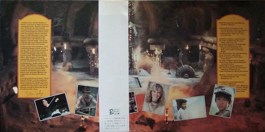 John Williams (4) : Indiana Jones And The Temple Of Doom (The Original Motion Picture Soundtrack) (LP, Album, Gat)