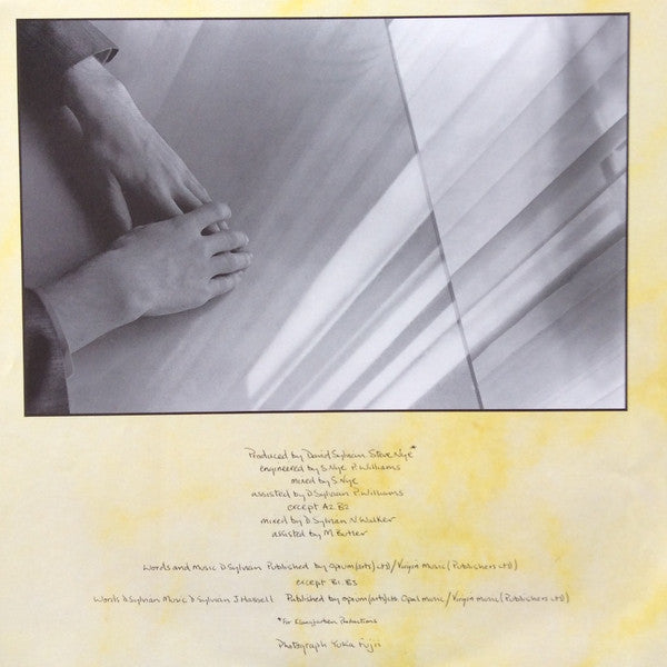 David Sylvian = デヴィッド・シルビアン* : Brilliant Trees (LP, Album)