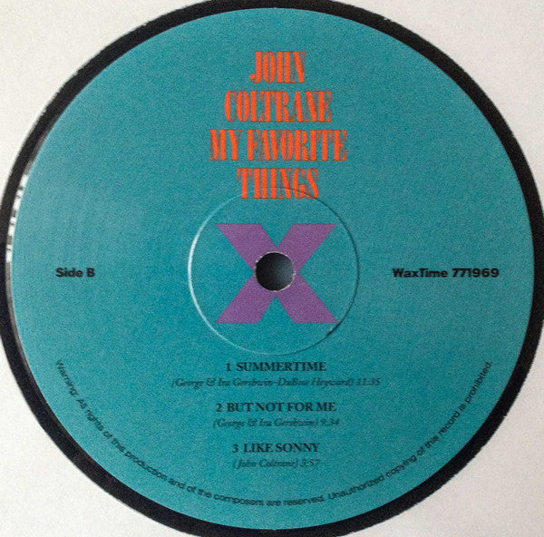 John Coltrane : My Favorite Things (LP, Album, Ltd, RE, RM, 180)
