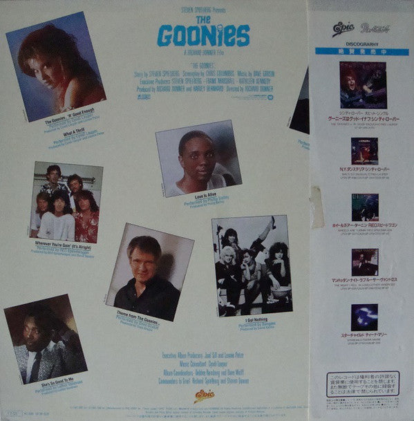 Various : The Goonies (Original Motion Picture Soundtrack) (LP, Comp)