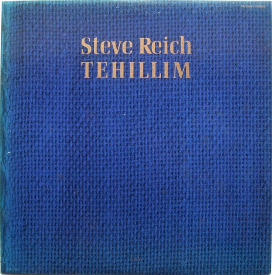 Steve Reich : Tehillim (LP, Album)
