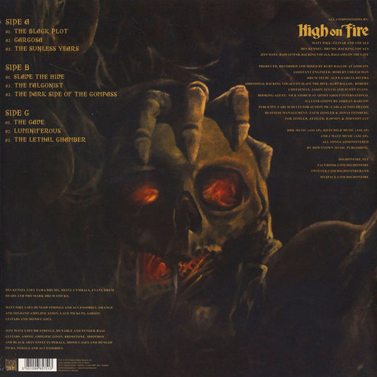 High On Fire : Luminiferous (LP + LP, S/Sided, Etch + Album + CD, Album)