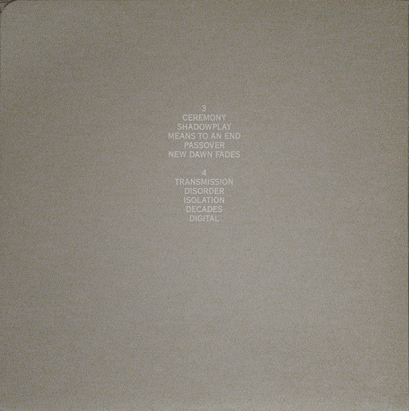 Joy Division : Still (2xLP, Album, RE, RM, 180)
