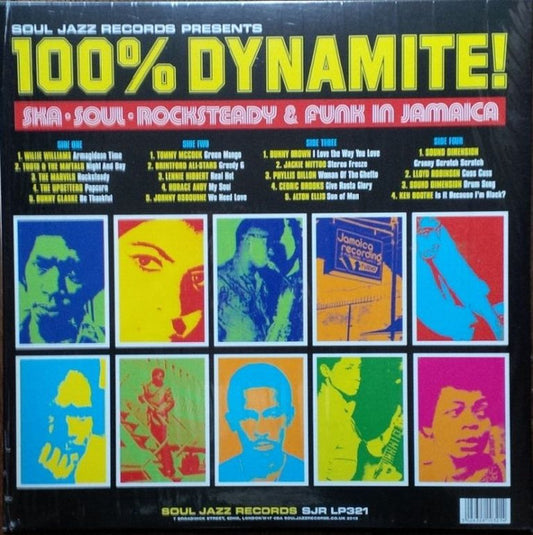Various : 100% Dynamite! (2xLP, Comp, RM)