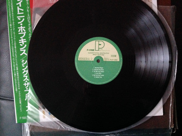 Lightning Hopkins* : Sings The Blues (LP, Comp, Mono, RE)