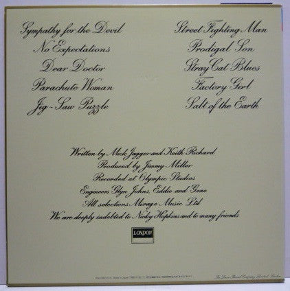 Rolling Stones* : Beggars Banquet (LP, Album, RE, Gat)