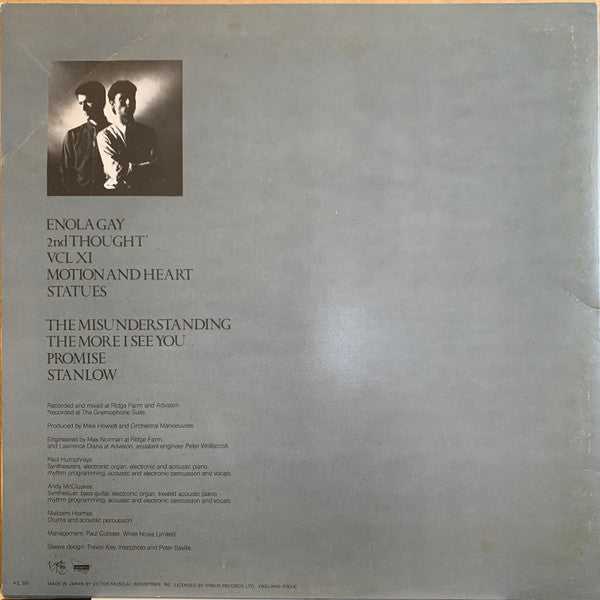 Orchestral Manoeuvres In The Dark : Organisation (LP, Album, Promo)