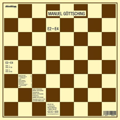 Manuel Göttsching : E2–E4 (LP, Album, RE, Emb)