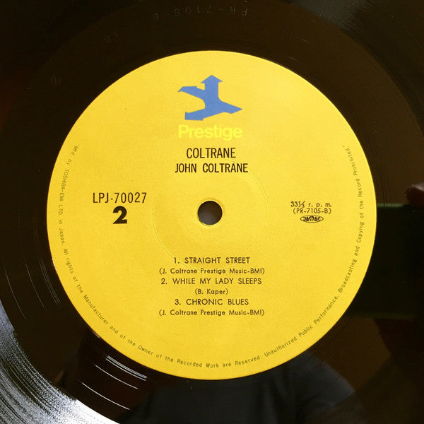 John Coltrane : Coltrane (LP, Album, RE)