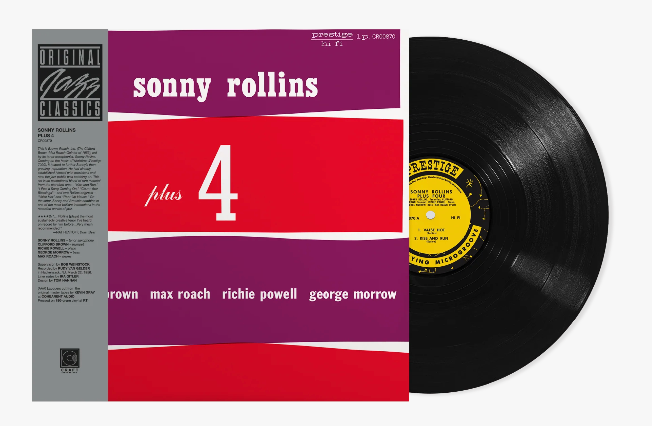 Sonny Rollins - Plus 4 (Original Jazz Classics Series) Preorder