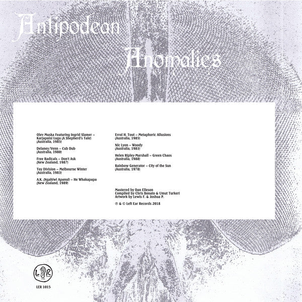 Various : Antipodean Anomalies (LP, Comp)