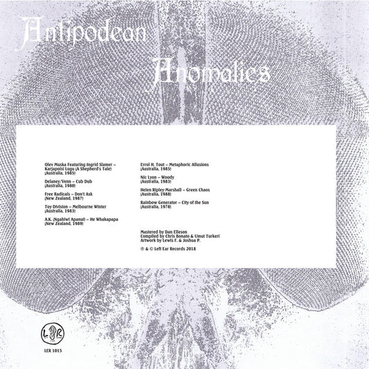 Various : Antipodean Anomalies (LP, Comp)