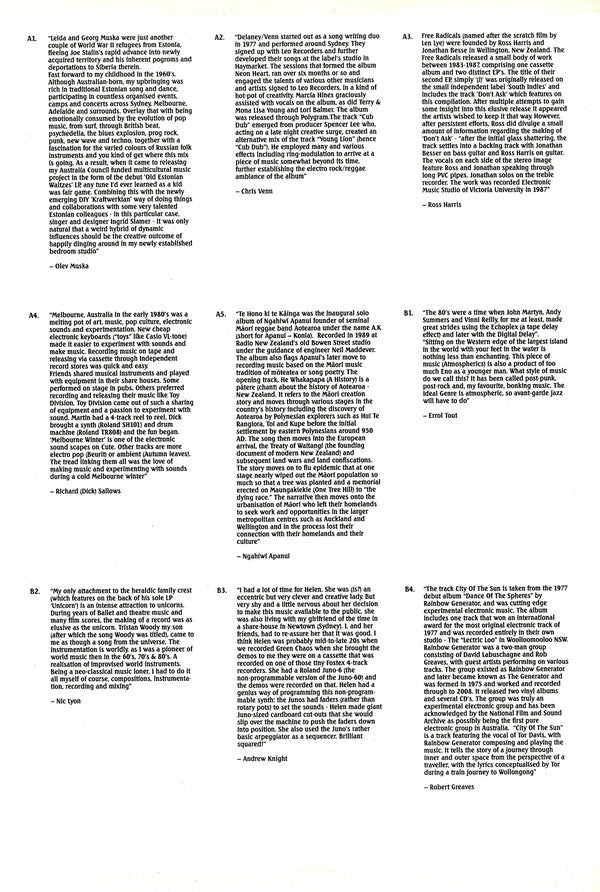 Various : Antipodean Anomalies (LP, Comp)