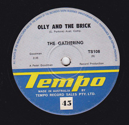 The Gathering (9) : (Gonna Give Her) All The Love I've Got (7", Single)