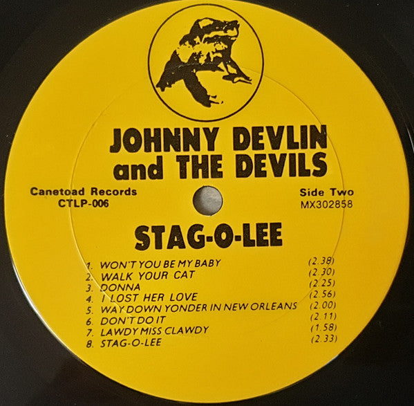 Johnny Devlin & The Devils : Stag-O-Lee (LP, Album, Gat)