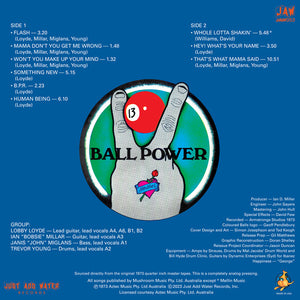 Coloured Balls : Ball Power  (LP, Album, Ltd, RE, RM)