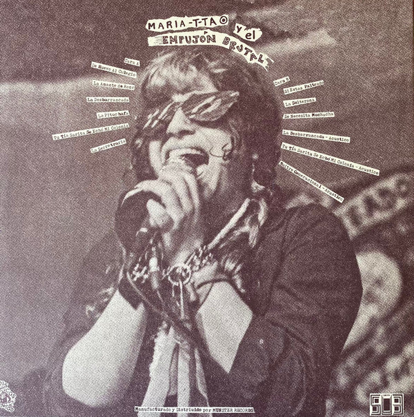 Maria T-Ta Y El Empujón Brutal : Maria T-Ta Y El Empujón Brutal (LP, Comp)
