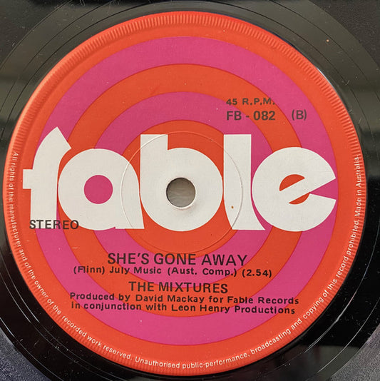 The Mixtures : Never Be Untrue (7", Single)