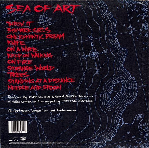 Primitive Painters : Sea Of Art (LP, Album)
