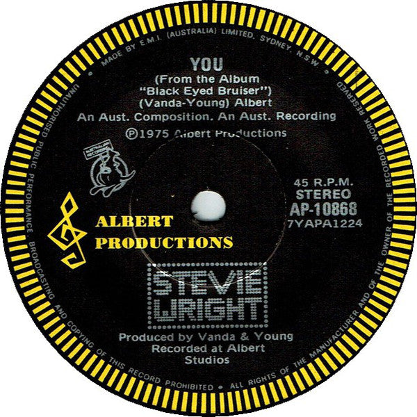 Stevie Wright : You / My Kind Of Music (7", Single)