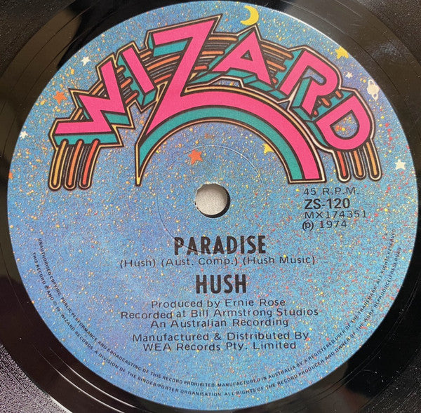 Hush (7) : C'mon We're Taking Over (7", Single)