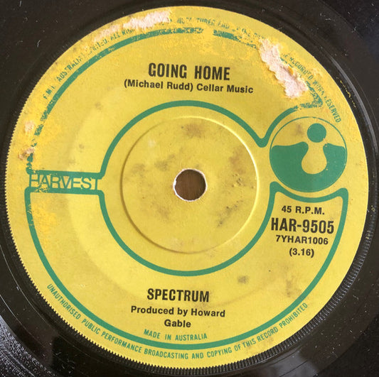 Spectrum (16) : Trust Me (7", Single)