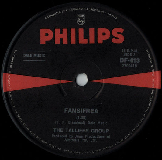 The Tallifer Group : This Happiness Feeling (7", Single)