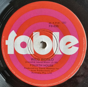 Fourth House : Wild World (7", Single)