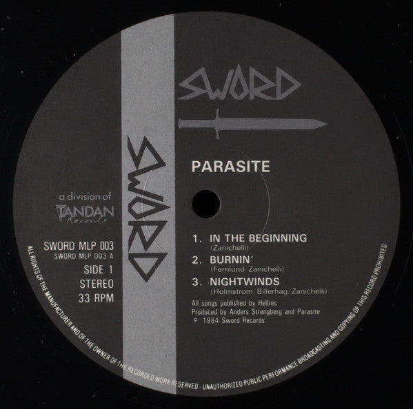Parasite (5) : Parasite (12", MiniAlbum)