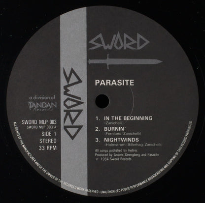Parasite (5) : Parasite (12", MiniAlbum)
