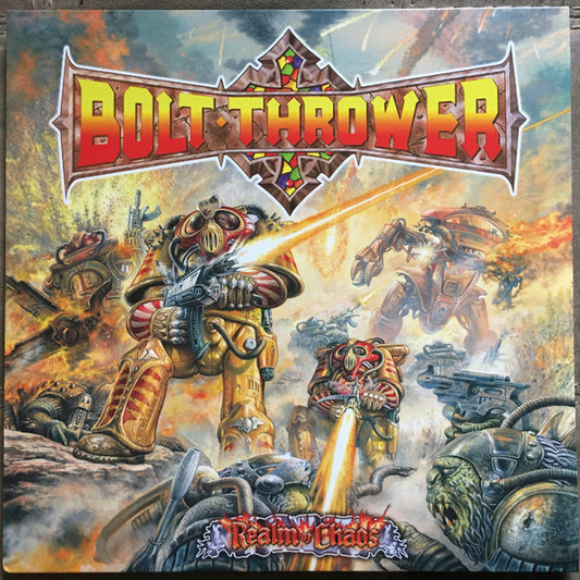 Bolt Thrower : Realm Of Chaos (LP, Album, RE, RM)