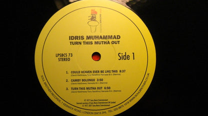 Idris Muhammad : Turn This Mutha Out (LP, Album, RE)
