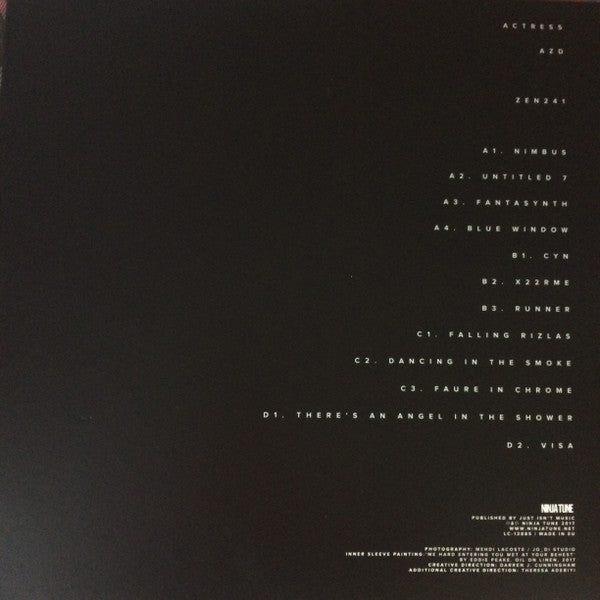 Actress : AZD (2xLP, Album, Ltd, Cle)