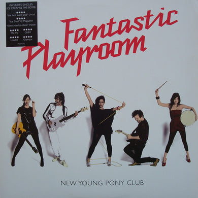 New Young Pony Club : Fantastic Playroom (LP, Album)