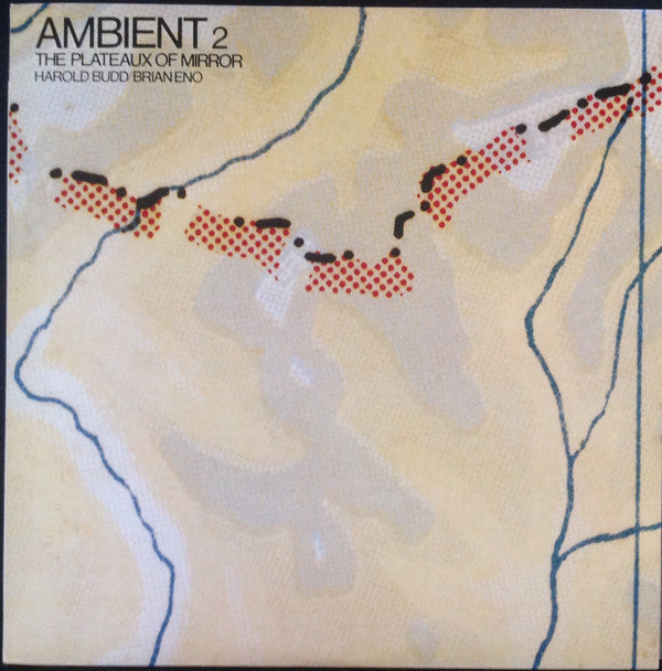 Harold Budd & Brian Eno : The Plateaux Of Mirror (LP, Album, Promo)