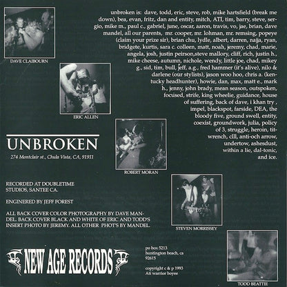 Unbroken : Ritual (LP, Album)