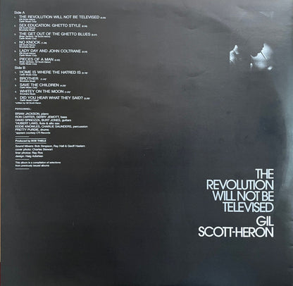 Gil Scott-Heron : The Revolution Will Not Be Televised (LP, Comp, RE)