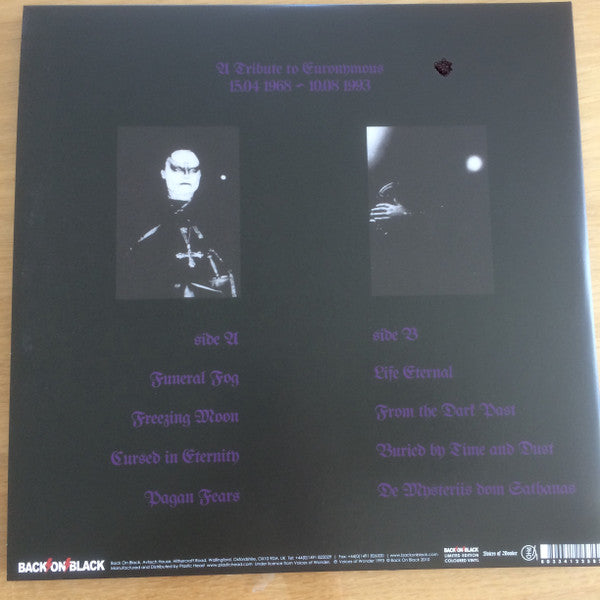Mayhem : De Mysteriis Dom Sathanas (LP, Album, Ltd, RE, RP)