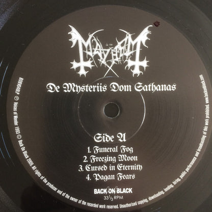 Mayhem : De Mysteriis Dom Sathanas (LP, Album, Ltd, RE, RP)