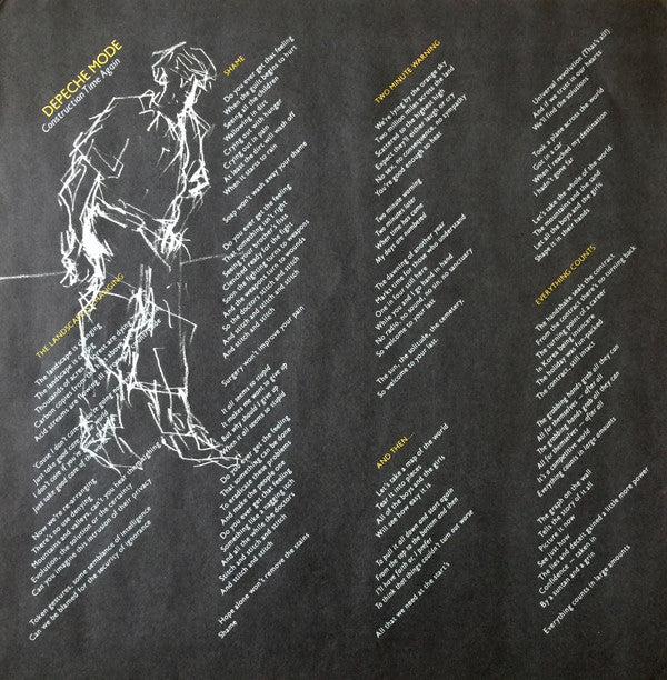 Depeche Mode : Construction Time Again (LP, Album)