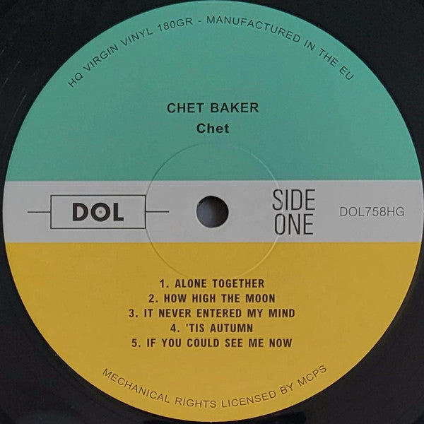 Chet Baker : Chet (LP, Album, Dlx, RE, 180)