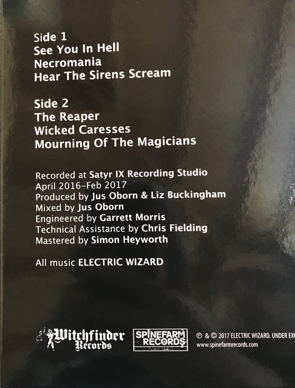 Electric Wizard (2) : Wizard Bloody Wizard (LP, Album, Ltd, Cle)