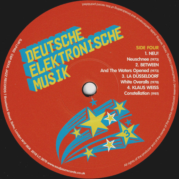 Various : Deutsche Elektronische Musik 3 (Experimental German Rock and Electronic Music 1971-81) (3xLP, Comp)