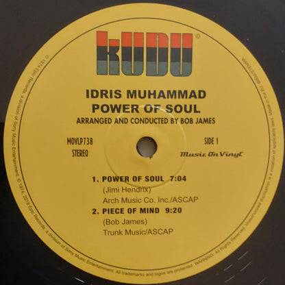 Idris Muhammad : Power Of Soul (LP, Album, RE, RM, 180)