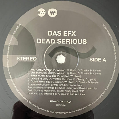 Das EFX : Dead Serious (LP, Album, RE, 180)