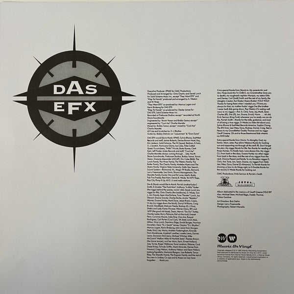 Das EFX : Dead Serious (LP, Album, RE, 180)