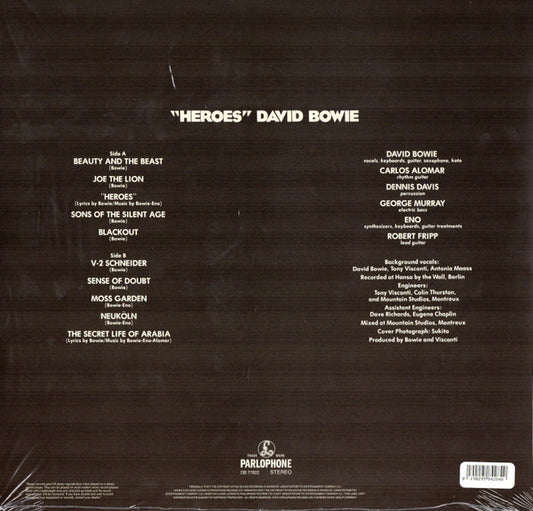 David Bowie : "Heroes" (LP, Album, RE, RM, 180)