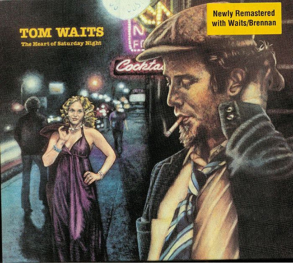 Tom Waits : The Heart Of Saturday Night (LP, Album, RE, RM, 180)