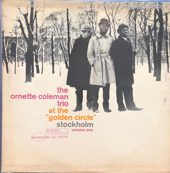 The Ornette Coleman Trio : At The "Golden Circle" Stockholm (Volume One) (LP, Album, RP)